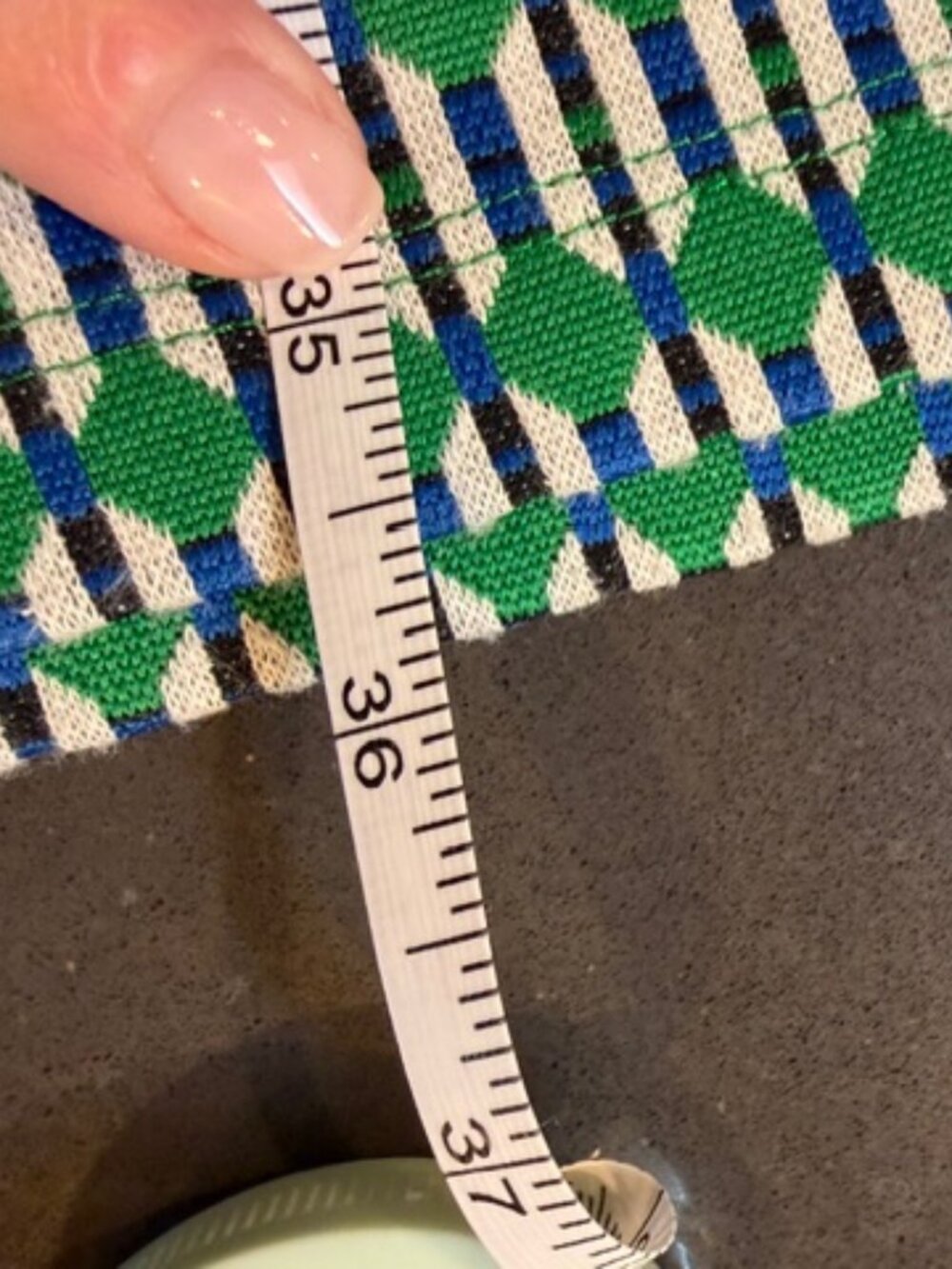 Maeve By Anthropologie Green Geometric Shift Dress Medium - Picture 8 of 10